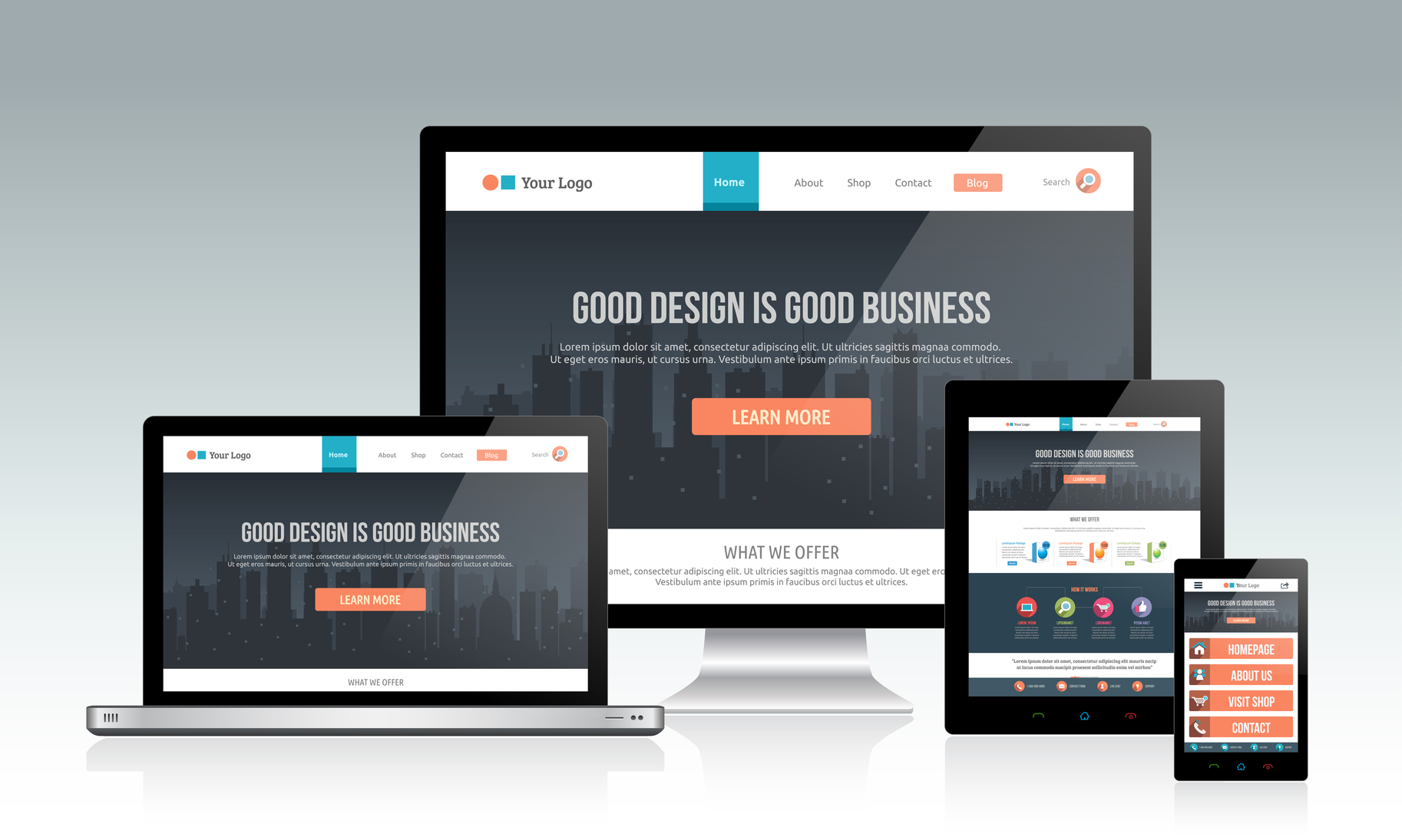 Responsive Mobile Website Website Design Cork City - 